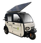 Triciclo elétrico solar da carga do painel 270X120X170cm