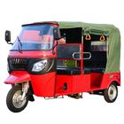 4 curso auto 200cc 0,45 Ton Motorized Passenger Tricycle